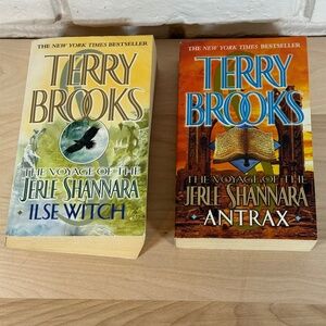 THE VOYAGE OF THE JERLE SHANNARA book series by Terry Brooks (Books 1&2)